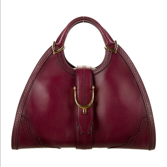 ISO Gucci stirrup Bordeaux - Picture 1 of 1